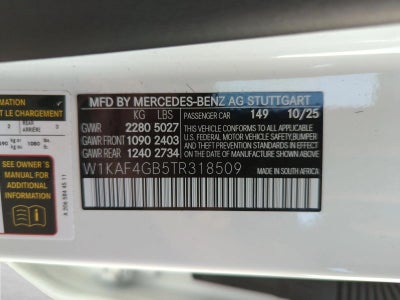 2026 Mercedes-Benz C-Class C 300 Sedan
