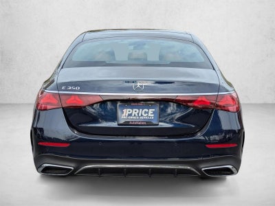 2026 Mercedes-Benz E-Class E 350 RWD Sedan