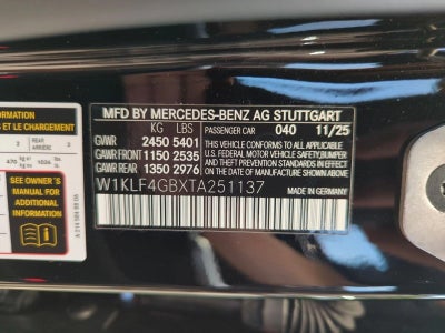 2026 Mercedes-Benz E-Class E 350 RWD Sedan