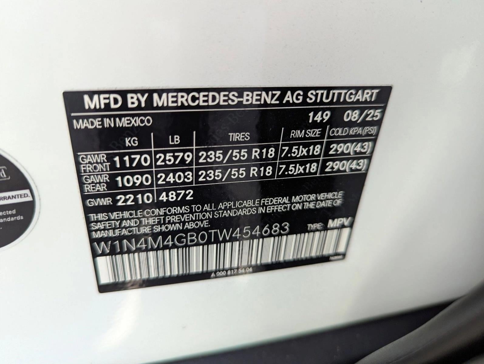 2026 Mercedes-Benz GLB GLB 250 SUV