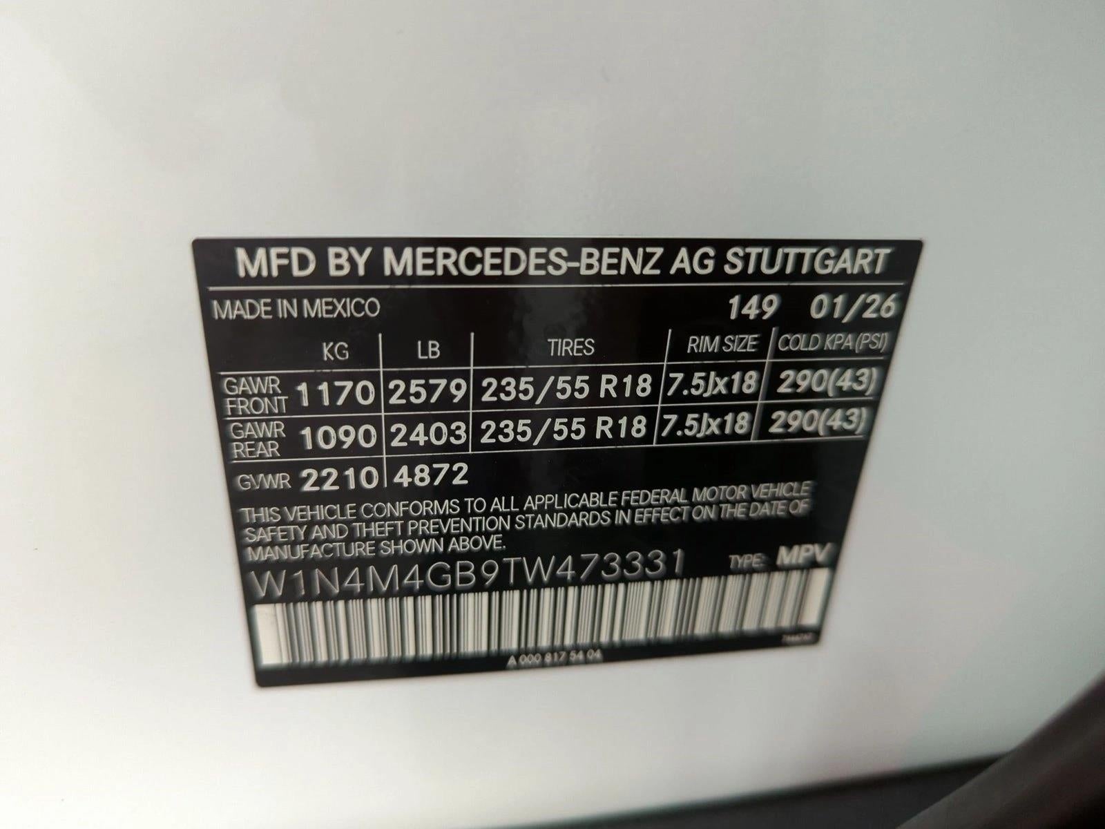 2026 Mercedes-Benz GLB GLB 250 SUV
