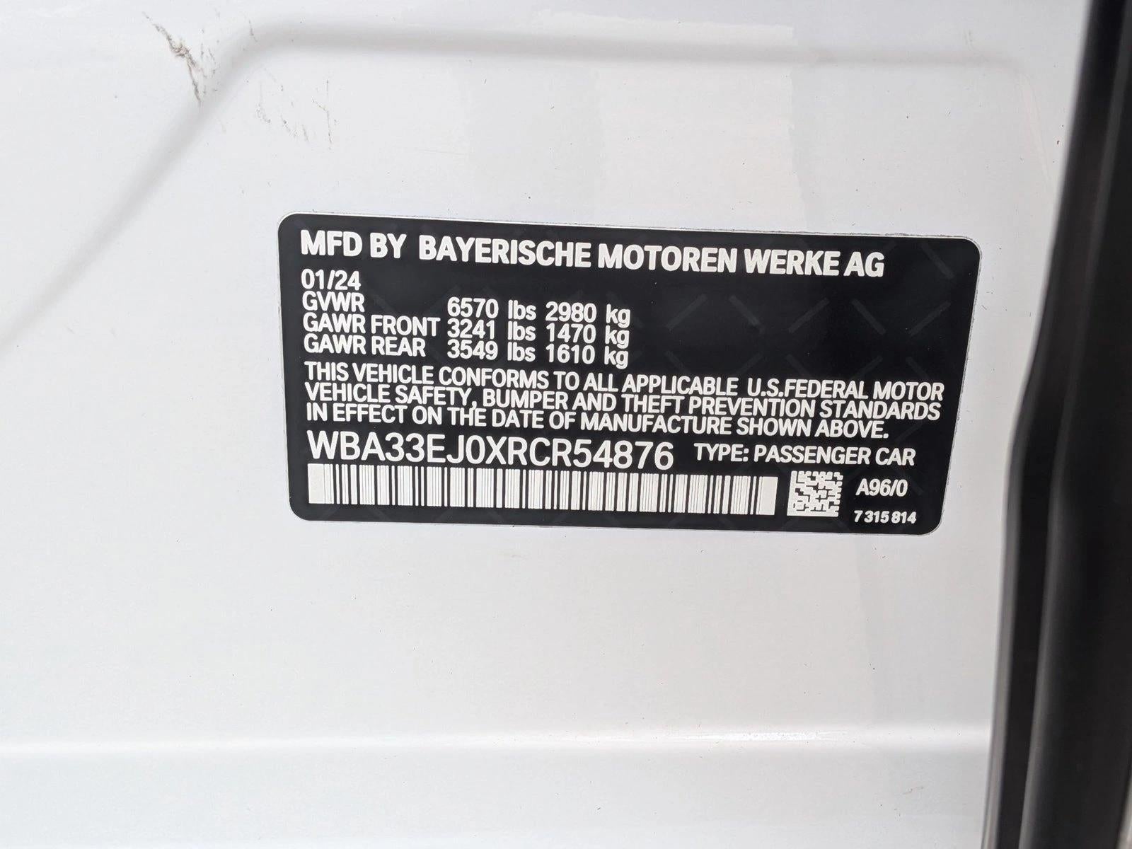 2024 BMW 760i xDrive Sedan