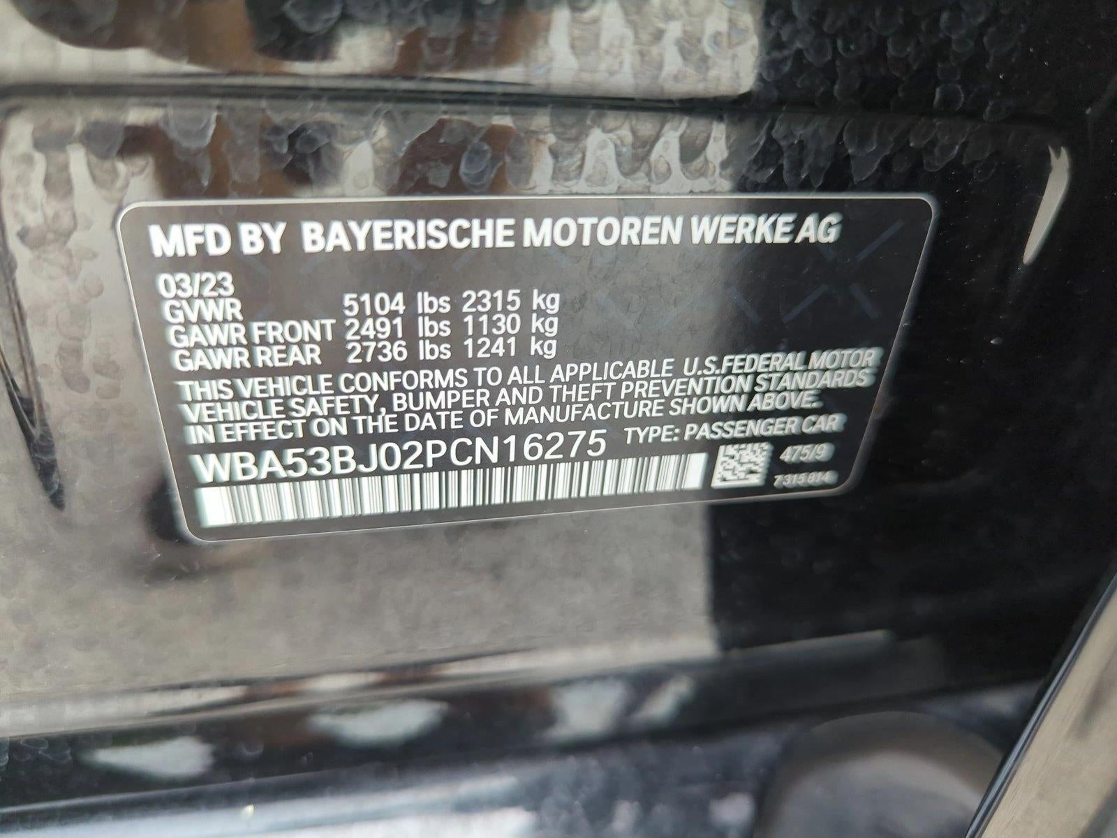 2023 BMW 540i Sedan