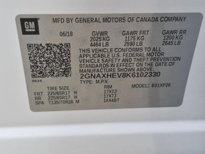 2019 Chevrolet Equinox FWD LS