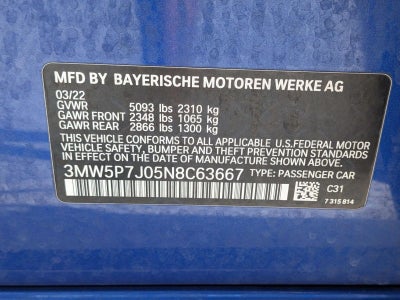 2022 BMW 330e Plug-In Hybrid North America