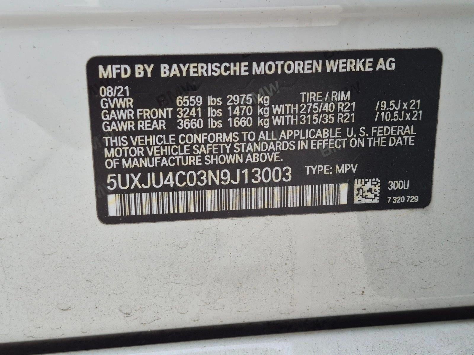 2022 BMW X5 M50i Sports Activity Vehicle