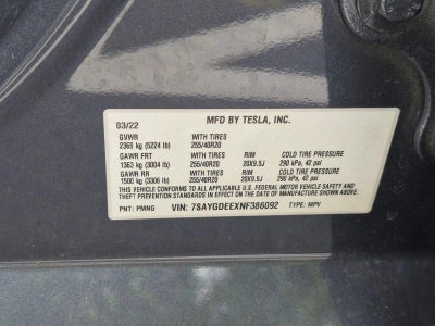 2022 Tesla Model Y Long Range AWD