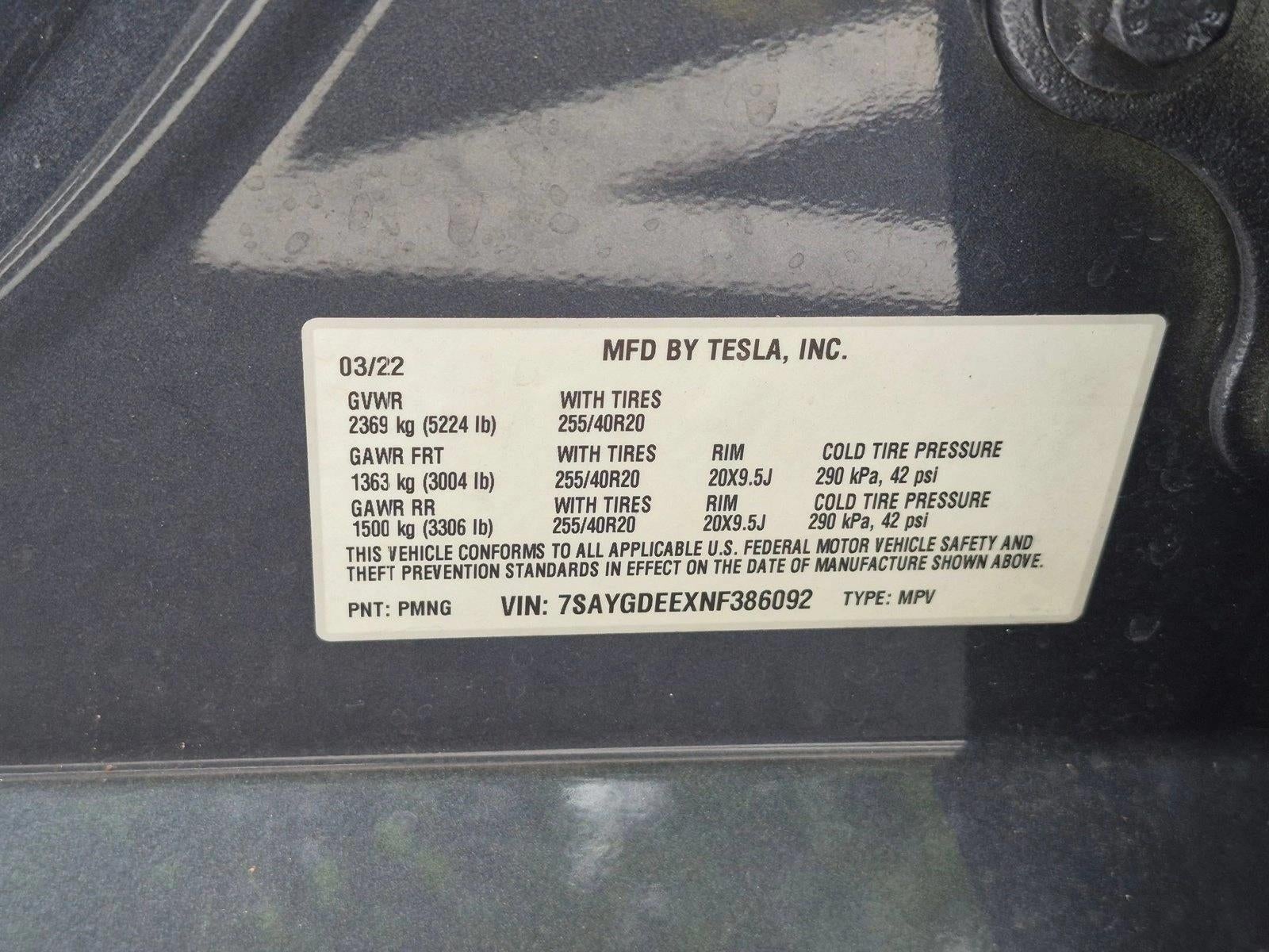 2022 Tesla Model Y Long Range AWD