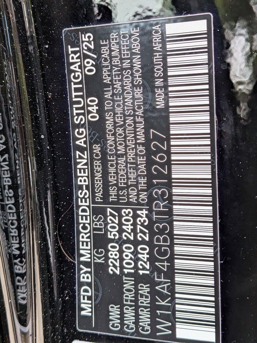 2026 Mercedes-Benz C-Class C 300 Sedan