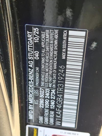 2026 Mercedes-Benz C-Class C 300 Sedan