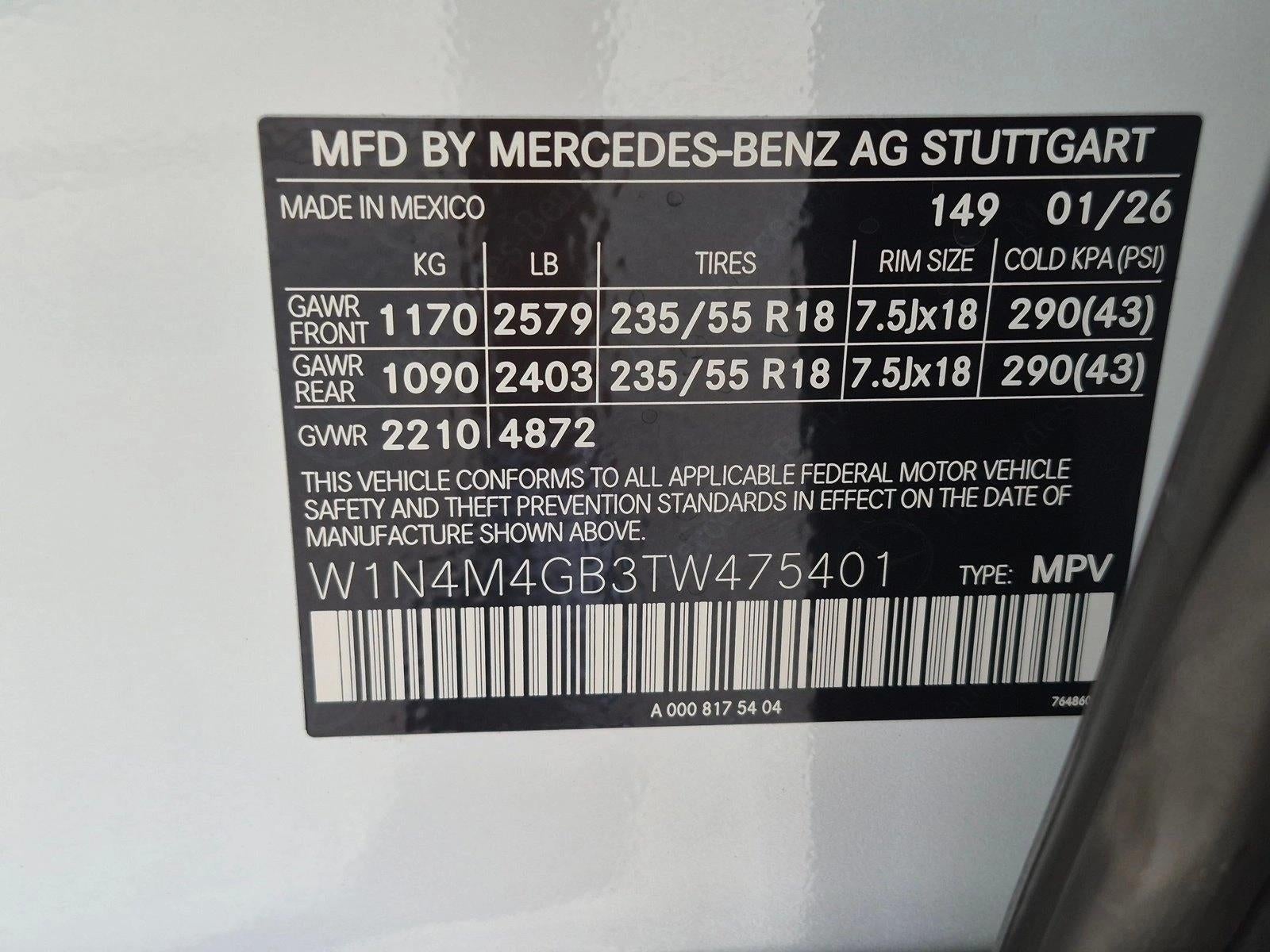2026 Mercedes-Benz GLB GLB 250 SUV
