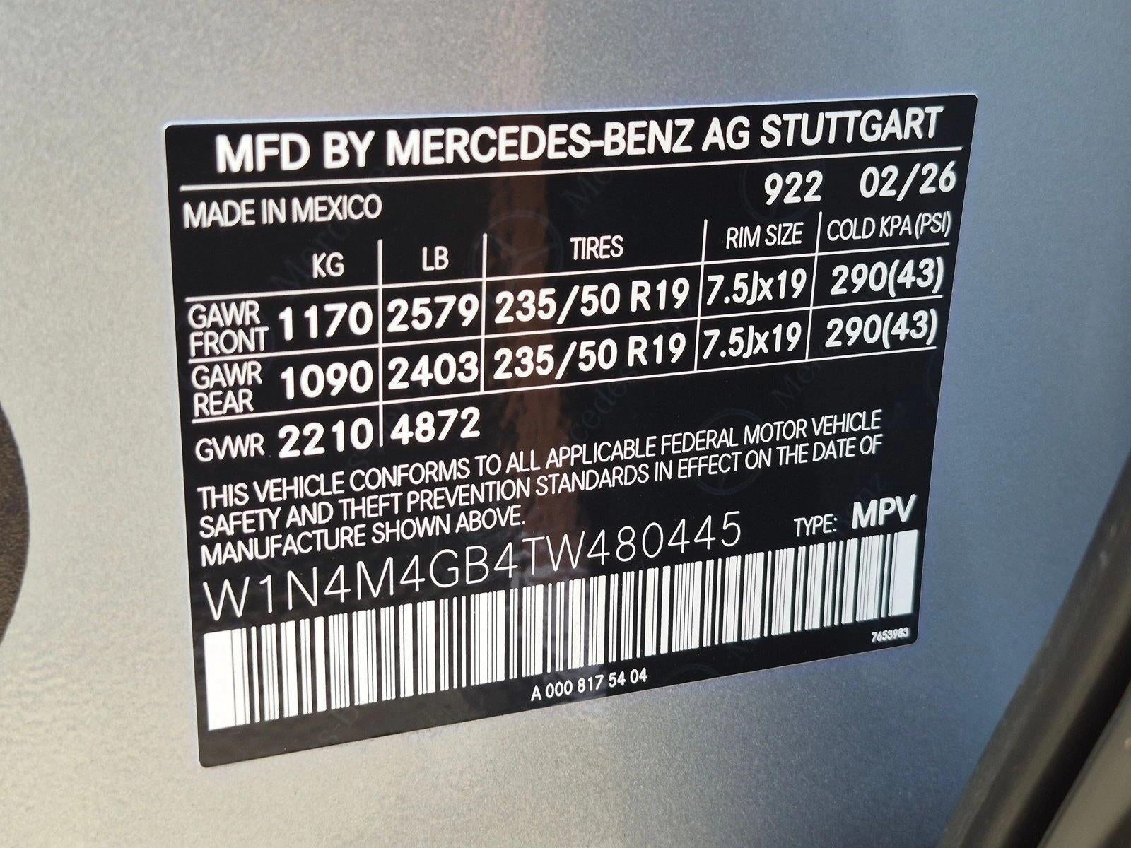2026 Mercedes-Benz GLB GLB 250 SUV