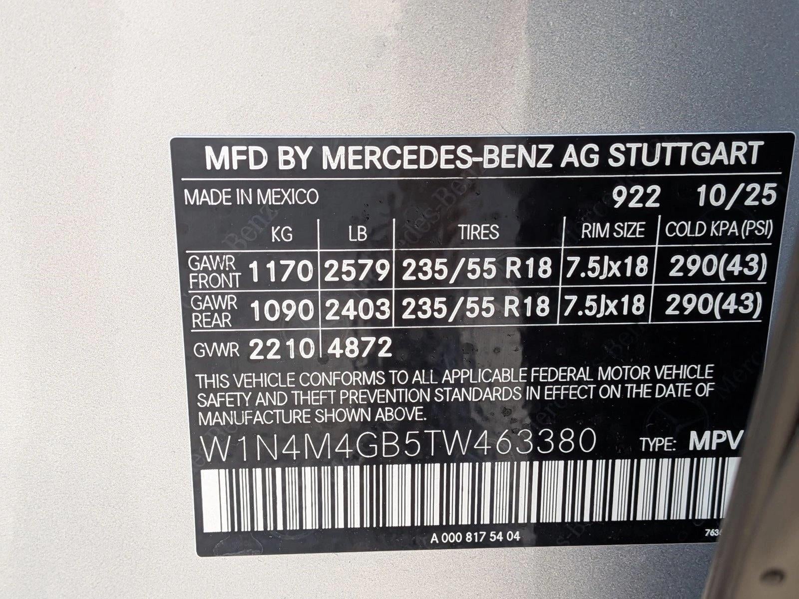 2026 Mercedes-Benz GLB GLB 250 SUV