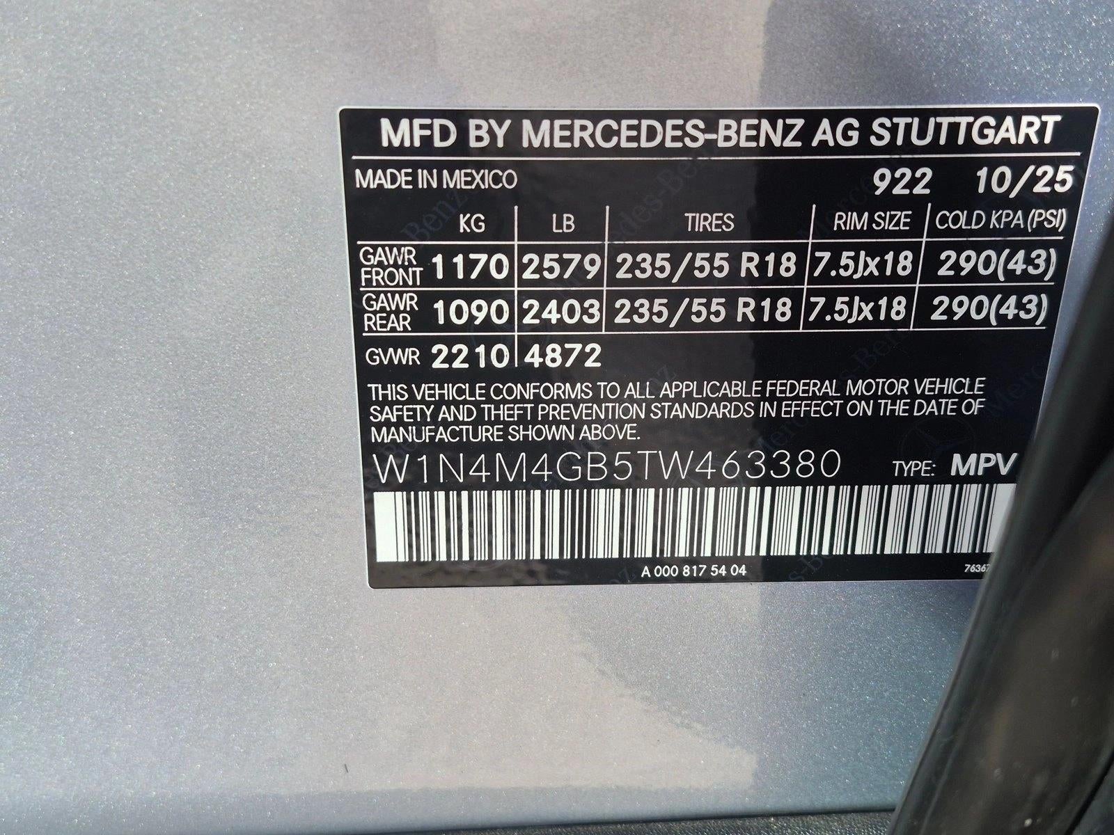 2026 Mercedes-Benz GLB GLB 250 SUV