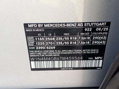 2026 Mercedes-Benz GLB GLB 250 SUV