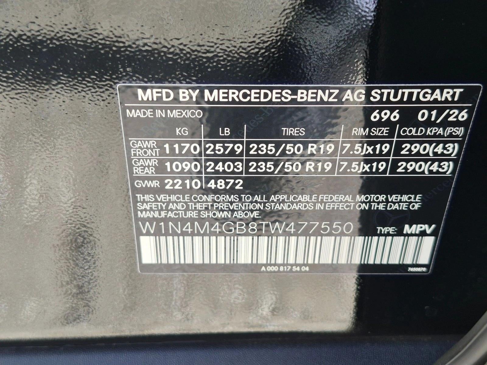 2026 Mercedes-Benz GLB GLB 250 SUV