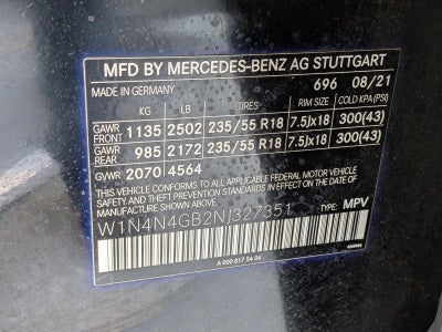 2022 Mercedes-Benz GLA GLA 250 SUV