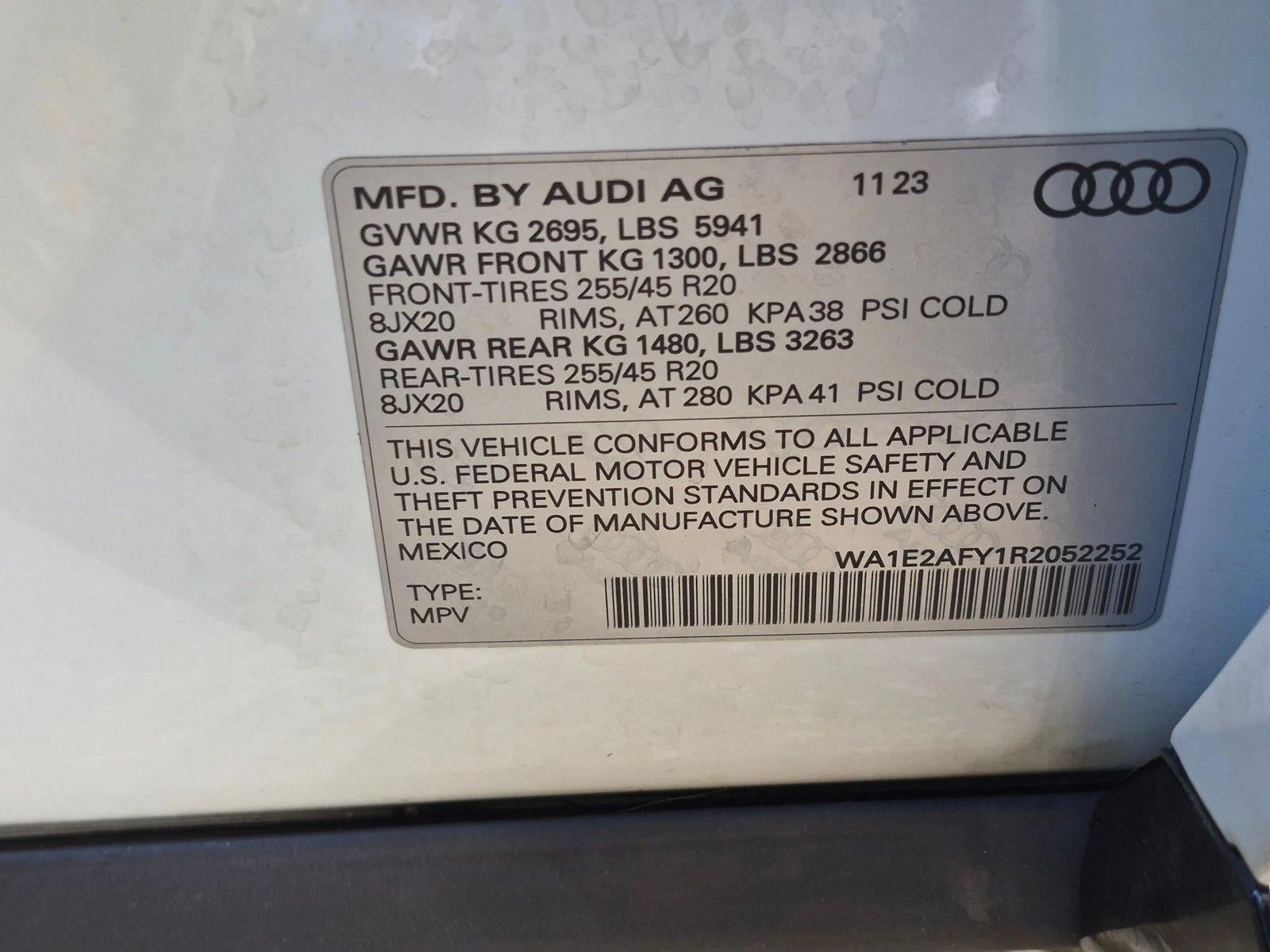 2024 Audi Q5 S line Premium Plus 55 TFSI e quattro