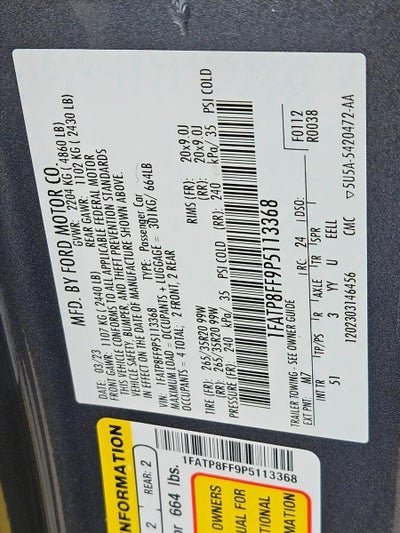 2023 Ford Mustang GT Premium Convertible