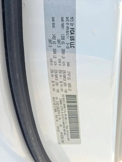 2018 Chrysler Pacifica Limited FWD