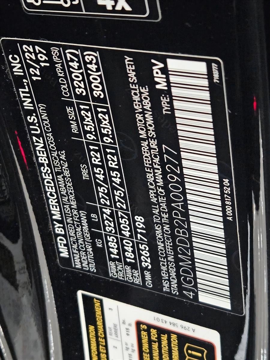 2023 Mercedes-Benz EQS EQS 450+ SUV