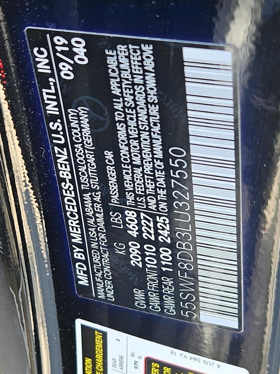 2020 Mercedes-Benz C-Class C 300 Sedan