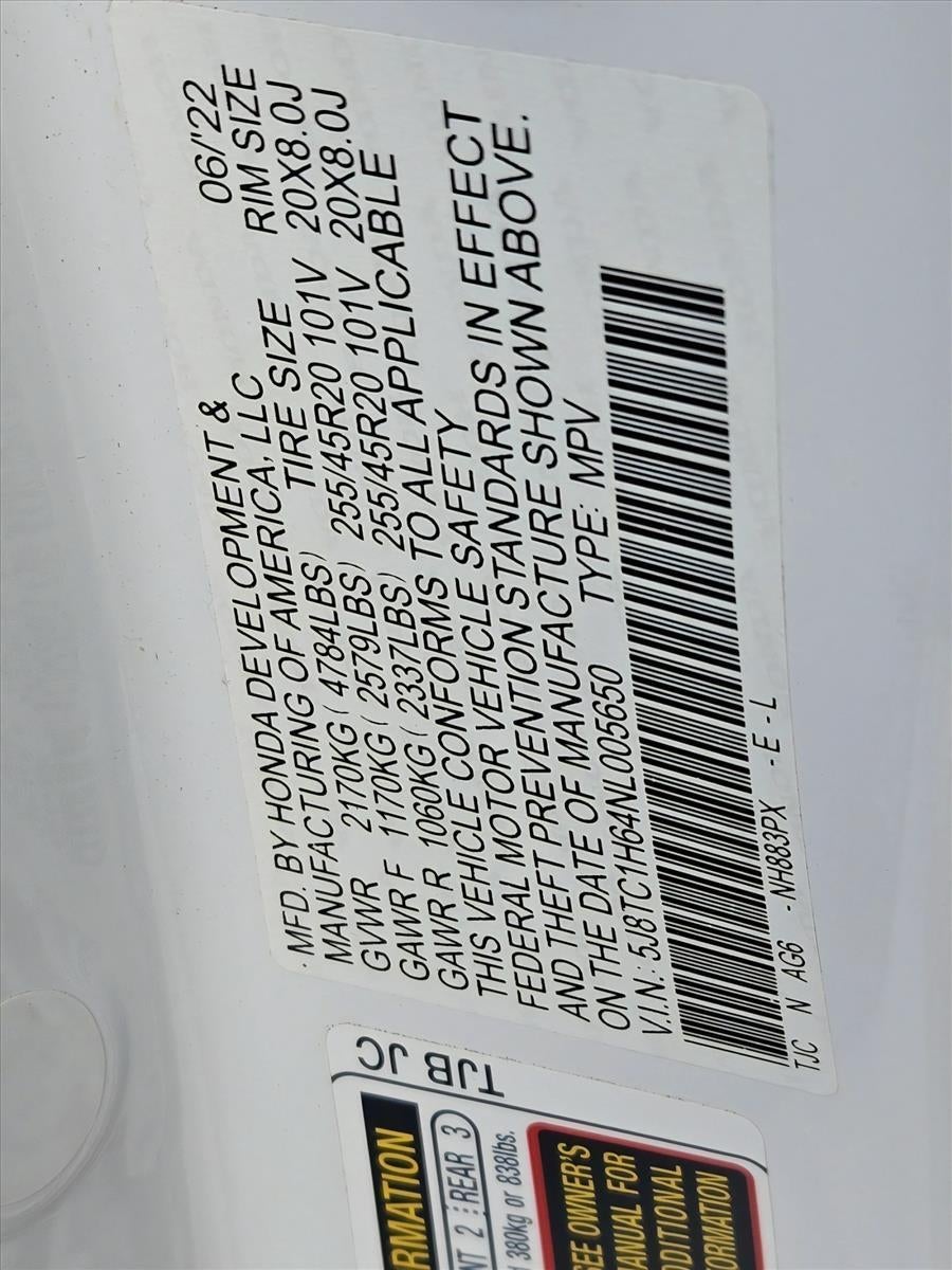 2022 Acura RDX FWD w/A-Spec Package