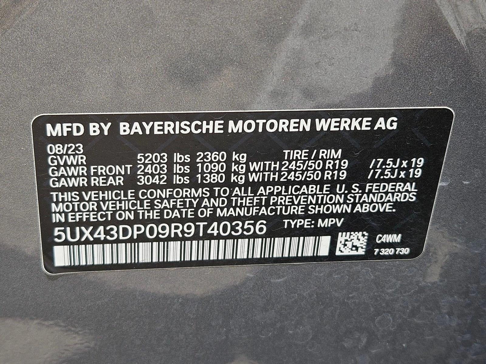 2024 BMW X3 sDrive30i Sports Activity Vehicle