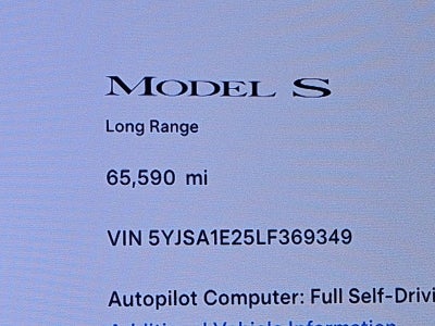 2020 Tesla Model S Long Range Plus AWD