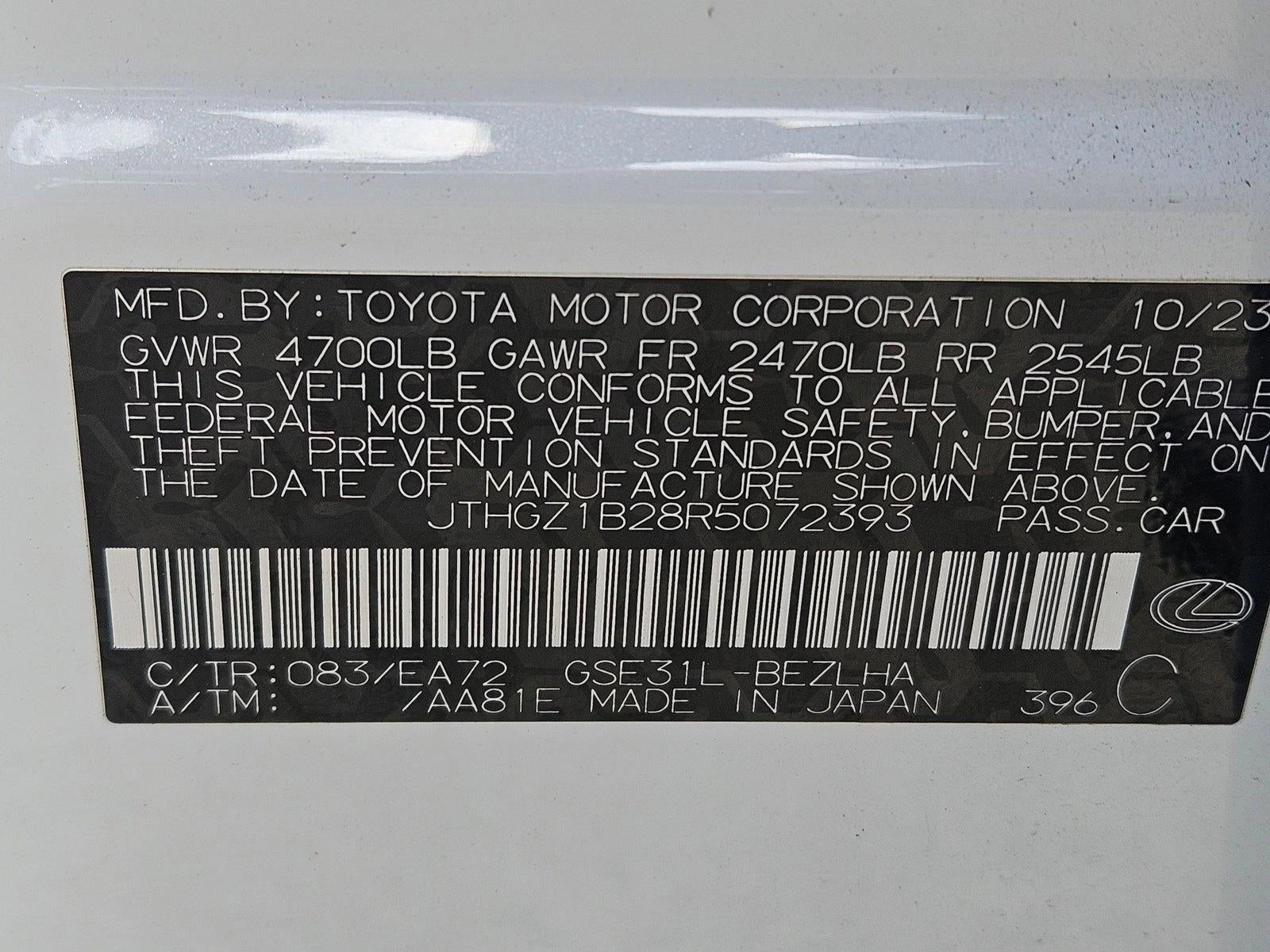 2024 Lexus IS 350 F SPORT RWD