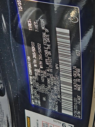 2024 Lexus LX 600 F SPORT 4WD