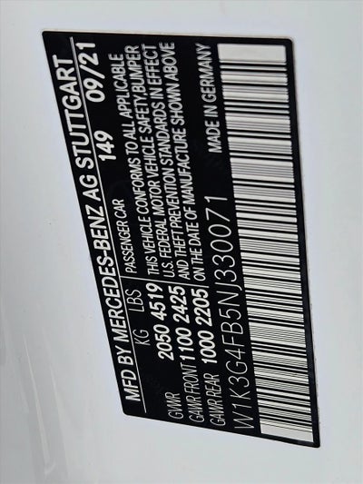 2022 Mercedes-Benz A-Class A 220 4MATIC® Sedan