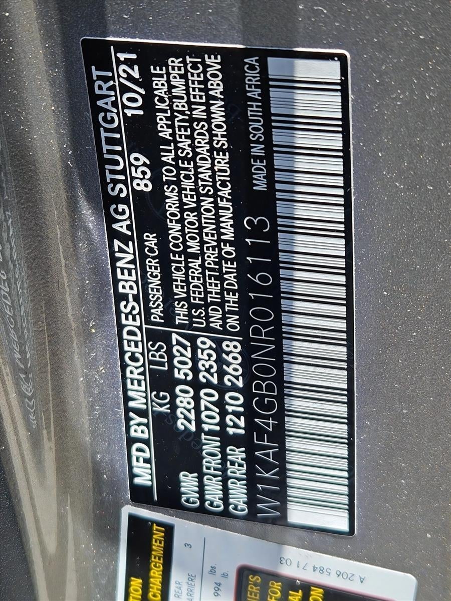 2022 Mercedes-Benz C-Class C 300 Sedan