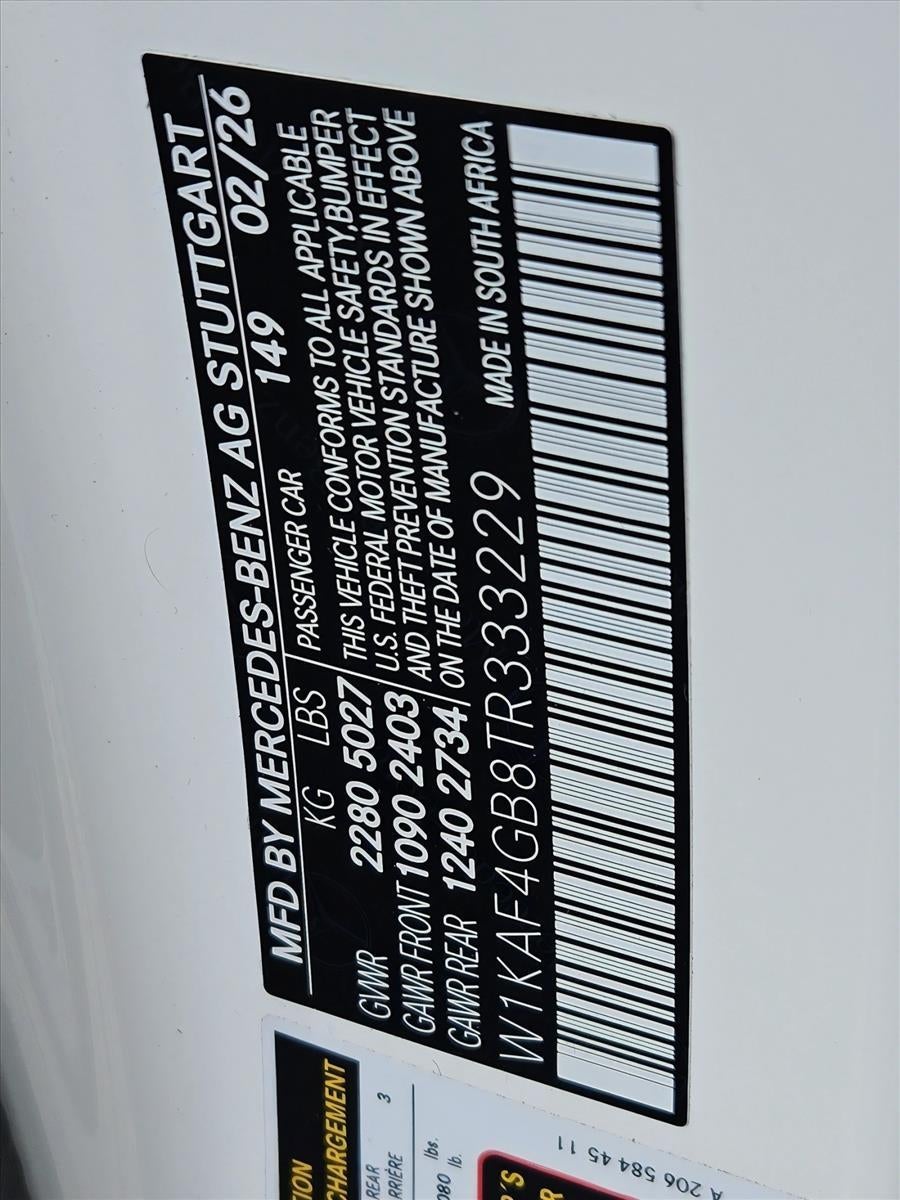 2026 Mercedes-Benz C-Class C 300 Sedan