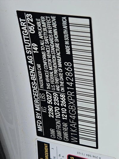 2023 Mercedes-Benz C-Class C 300 Sedan