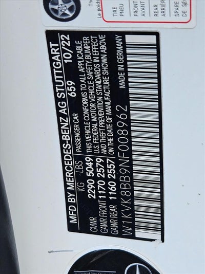 2022 Mercedes-Benz SL-Class AMG® SL 63 Roadster