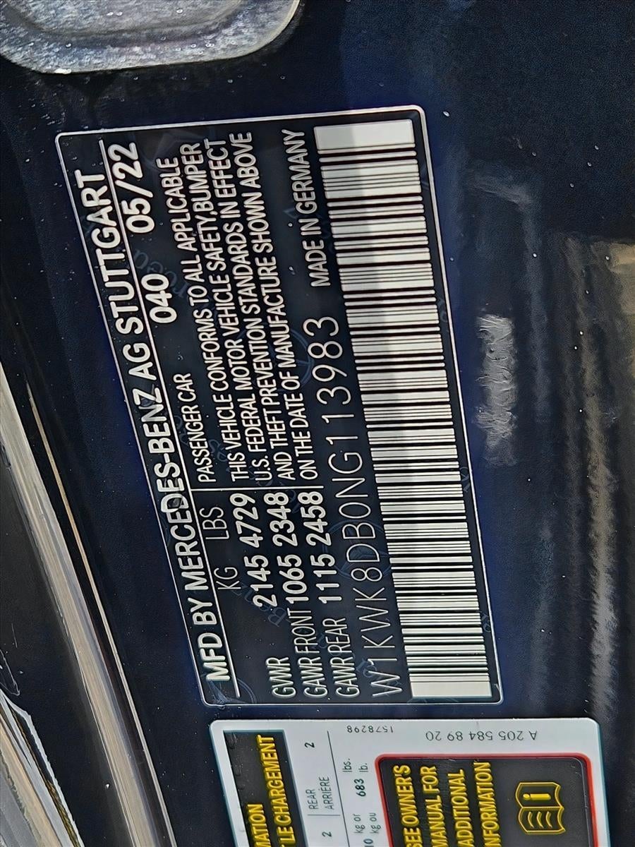 2022 Mercedes-Benz C-Class C 300 Cabriolet
