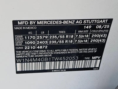 2026 Mercedes-Benz GLB GLB 250 SUV