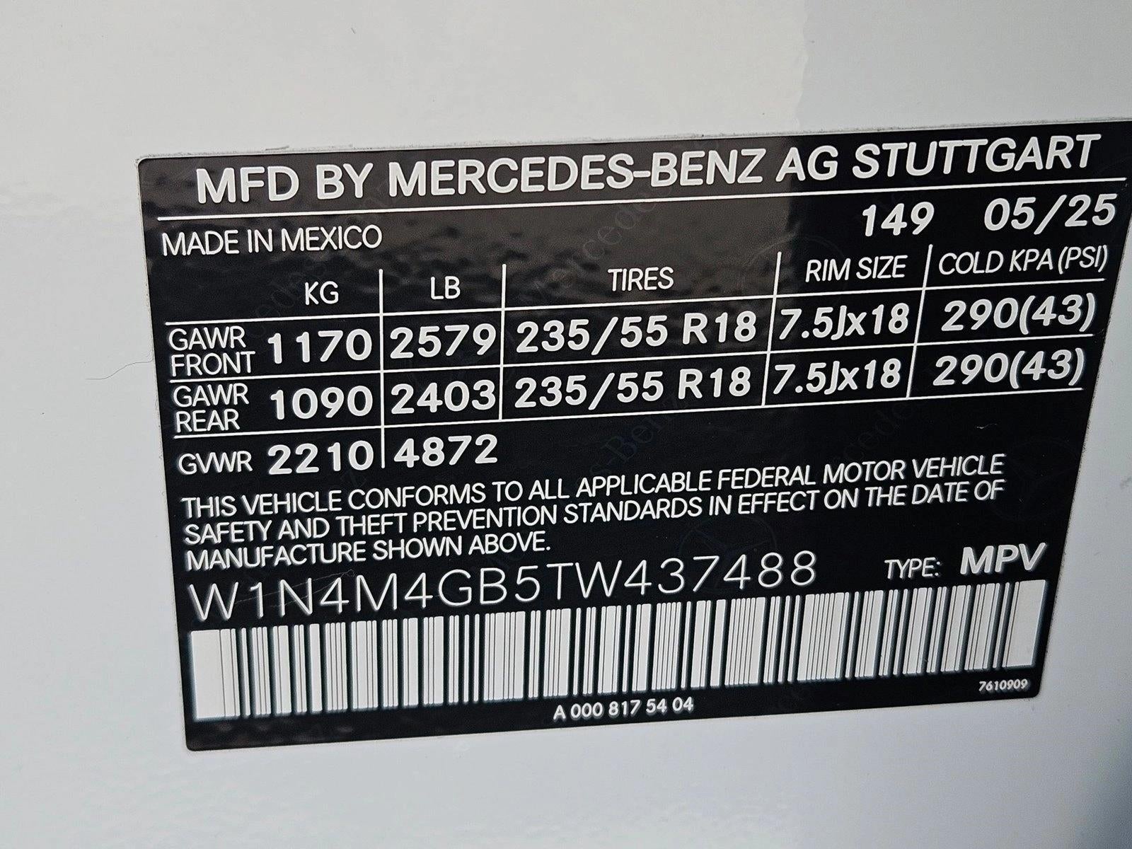 2026 Mercedes-Benz GLB GLB 250 SUV