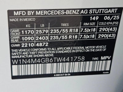 2026 Mercedes-Benz GLB GLB 250 SUV
