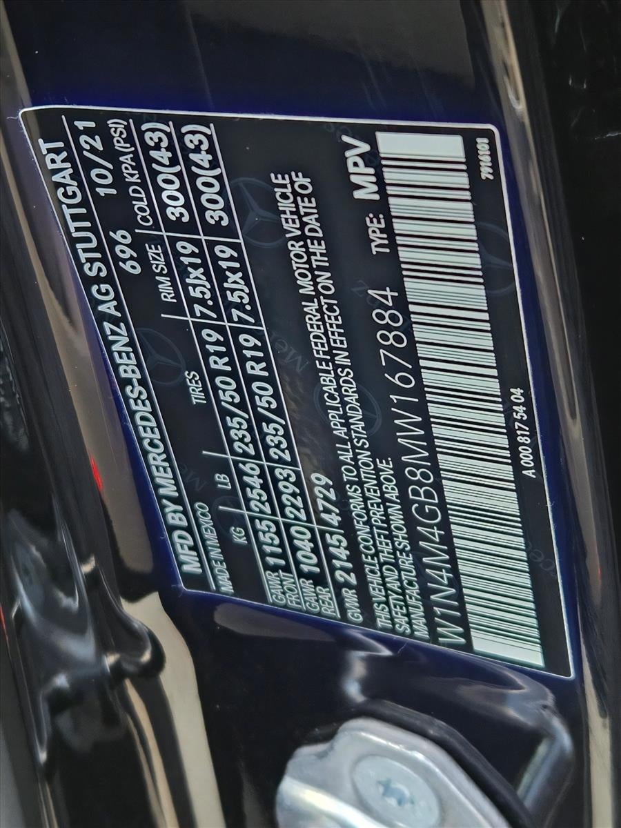 2021 Mercedes-Benz GLB GLB 250 SUV