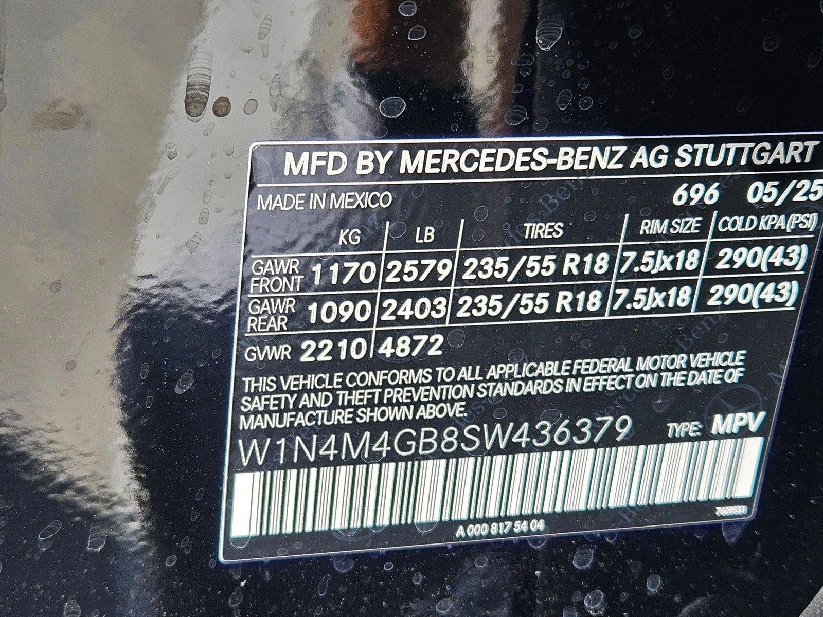 2025 Mercedes-Benz GLB GLB 250 SUV