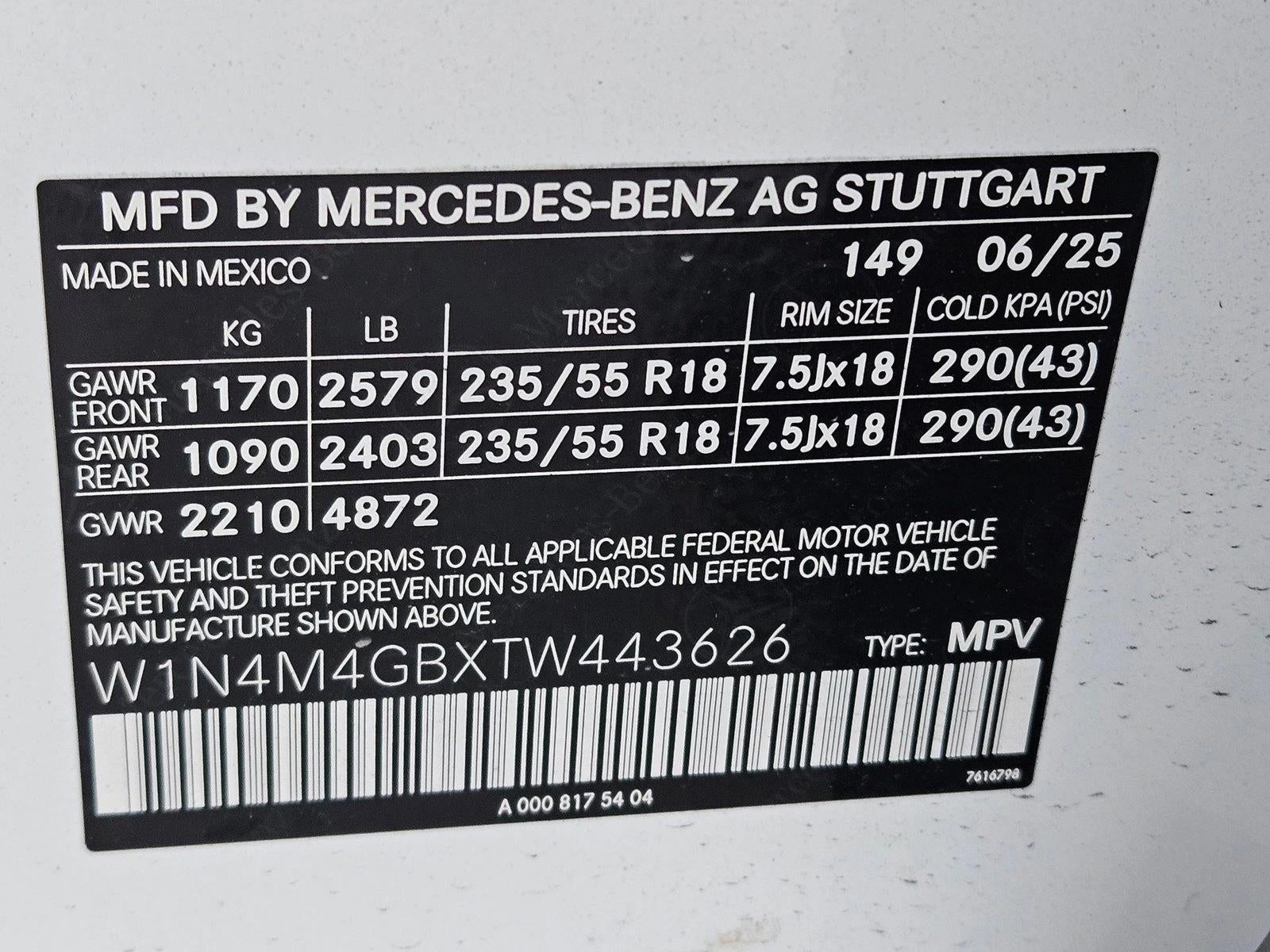 2026 Mercedes-Benz GLB GLB 250 SUV