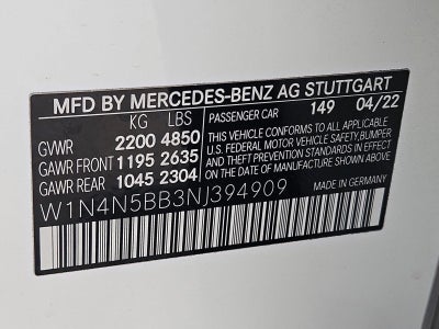 2022 Mercedes-Benz GLA AMG® GLA 35 4MATIC® SUV