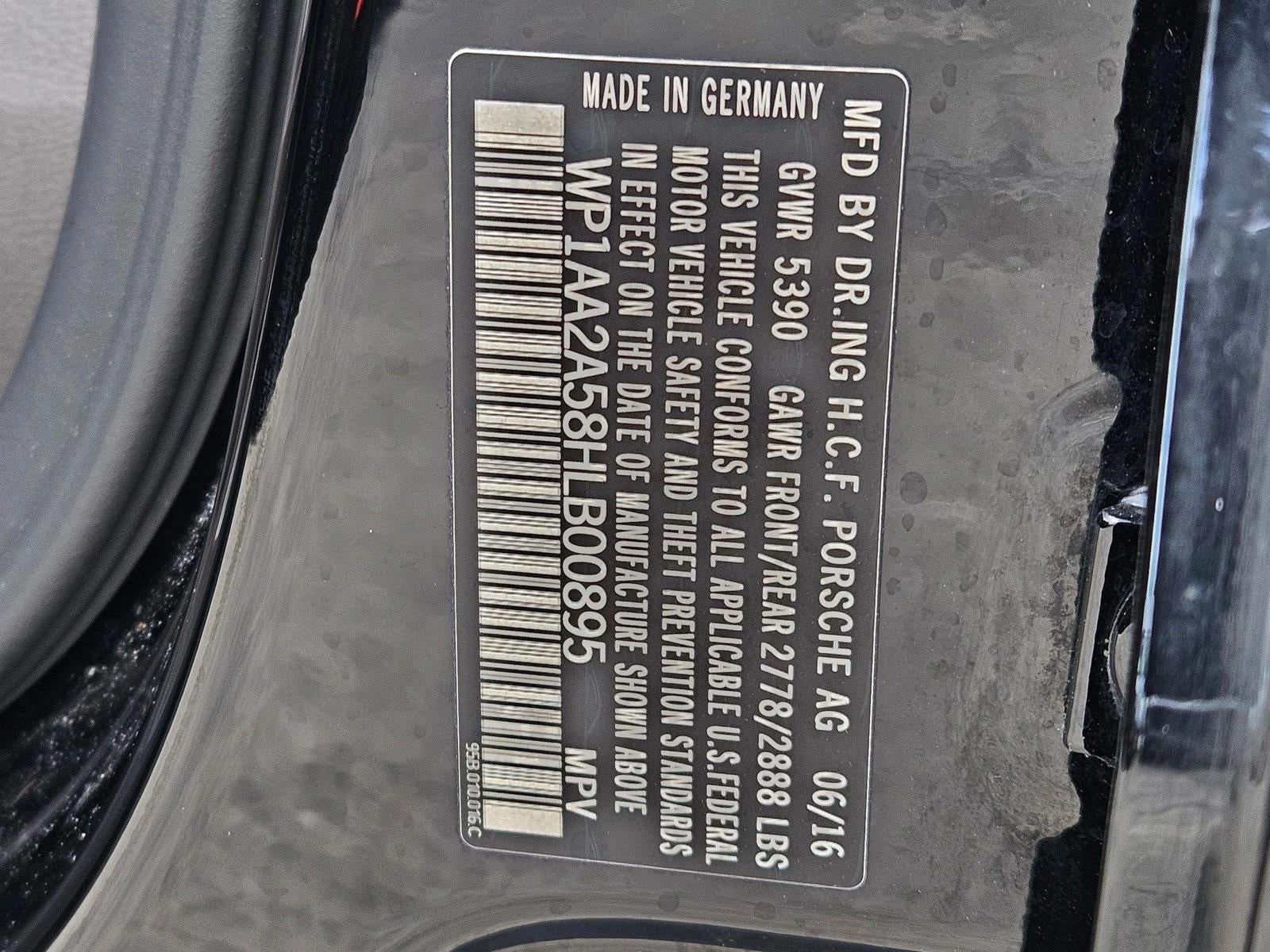 2017 Porsche Macan AWD