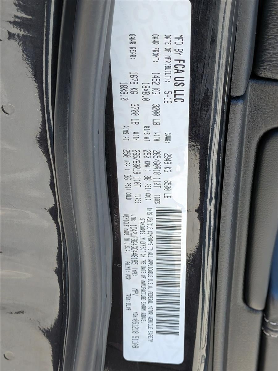 2016 Jeep Grand Cherokee 4WD 4dr Limited