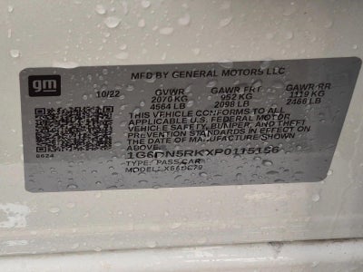 2023 Cadillac CT5 4dr Sdn Premium Luxury