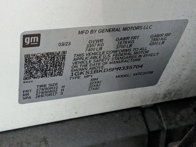 2023 GMC Yukon 2WD 4dr SLT