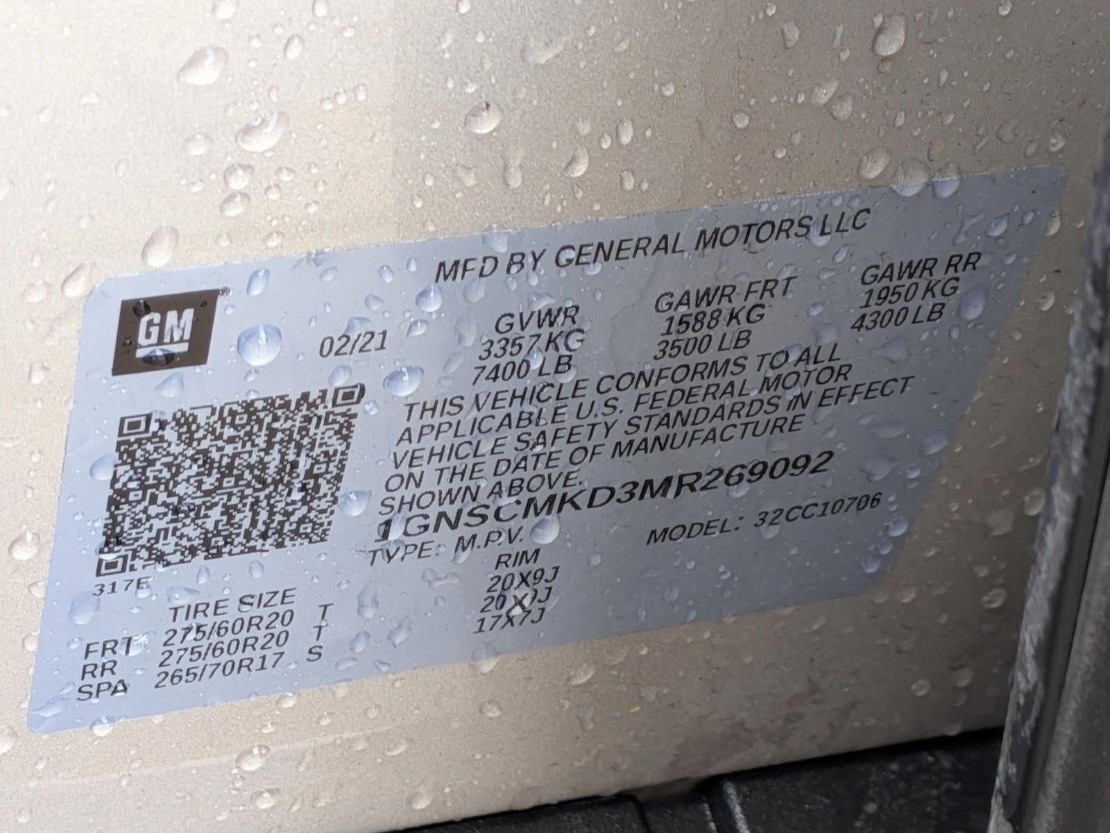 2021 Chevrolet Tahoe 2WD LS