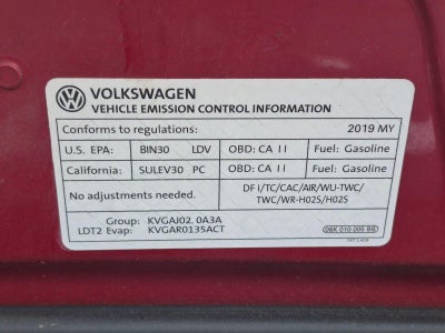 2019 Volkswagen Tiguan 2.0T S FWD